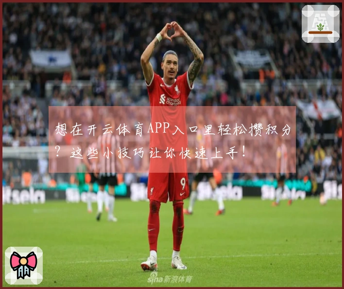 想在开云体育APP入口里轻松攒积分？这些小技巧让你快速上手！